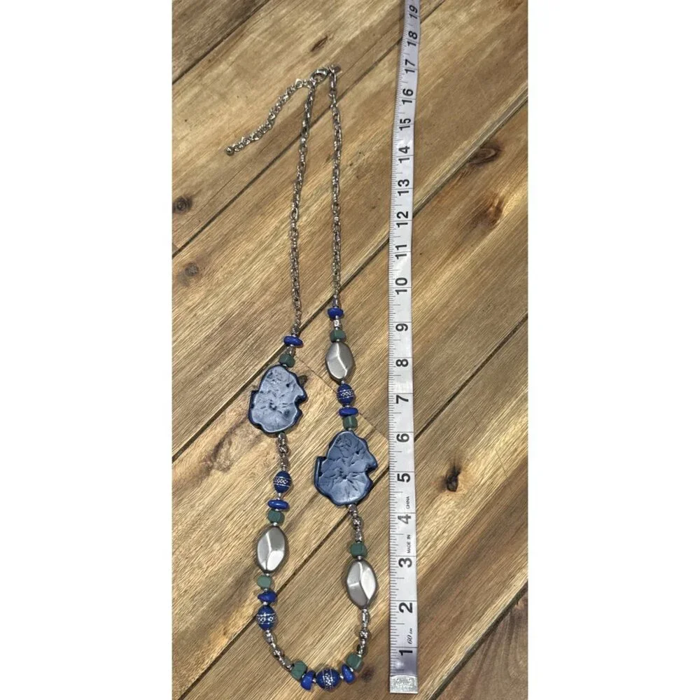 Chicos Silver Tone 17